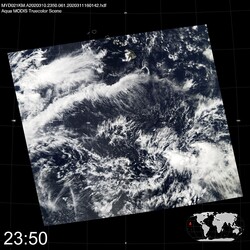 Level 1B Image at: 2350 UTC