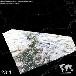 Level 1B Image at: 2310 UTC