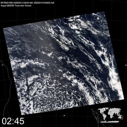 Level 1B Image at: 0245 UTC