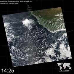 Level 1B Image at: 1425 UTC