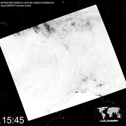 Level 1B Image at: 1545 UTC