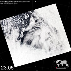 Level 1B Image at: 2305 UTC