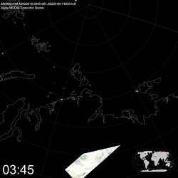 Level 1B Image at: 0345 UTC