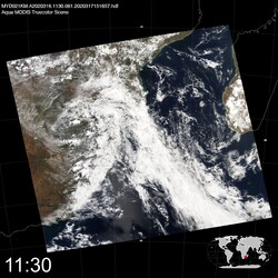 Level 1B Image at: 1130 UTC