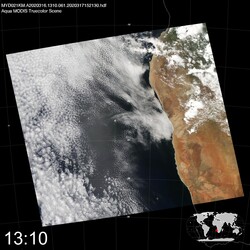 Level 1B Image at: 1310 UTC