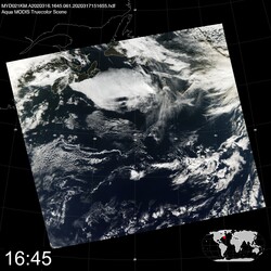 Level 1B Image at: 1645 UTC