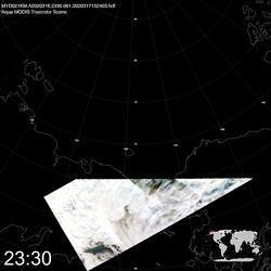 Level 1B Image at: 2330 UTC