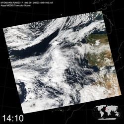 Level 1B Image at: 1410 UTC