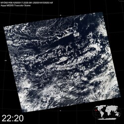 Level 1B Image at: 2220 UTC