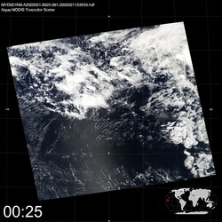 Level 1B Image at: 0025 UTC