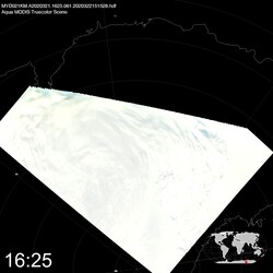 Level 1B Image at: 1625 UTC