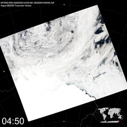 Level 1B Image at: 0450 UTC