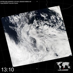 Level 1B Image at: 1310 UTC