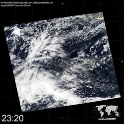 Level 1B Image at: 2320 UTC