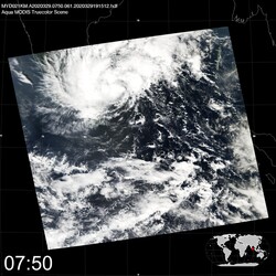 Level 1B Image at: 0750 UTC