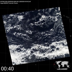 Level 1B Image at: 0040 UTC