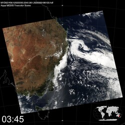 Level 1B Image at: 0345 UTC