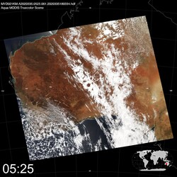 Level 1B Image at: 0525 UTC