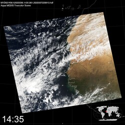 Level 1B Image at: 1435 UTC