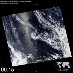 Level 1B Image at: 0015 UTC