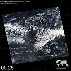 Level 1B Image at: 0025 UTC