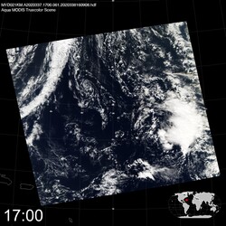 Level 1B Image at: 1700 UTC