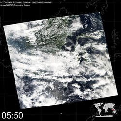 Level 1B Image at: 0550 UTC