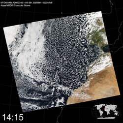 Level 1B Image at: 1415 UTC