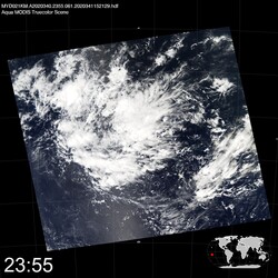 Level 1B Image at: 2355 UTC