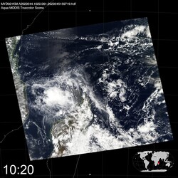 Level 1B Image at: 1020 UTC