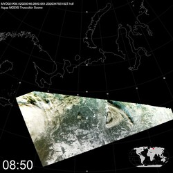 Level 1B Image at: 0850 UTC