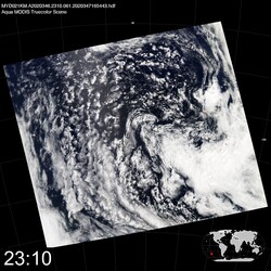 Level 1B Image at: 2310 UTC