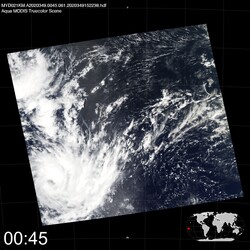 Level 1B Image at: 0045 UTC