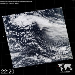 Level 1B Image at: 2220 UTC