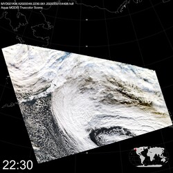 Level 1B Image at: 2230 UTC