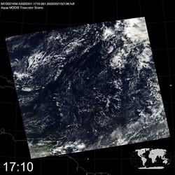 Level 1B Image at: 1710 UTC