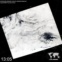 Level 1B Image at: 1305 UTC