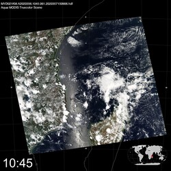 Level 1B Image at: 1045 UTC