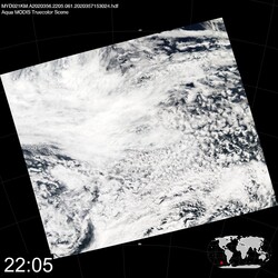 Level 1B Image at: 2205 UTC