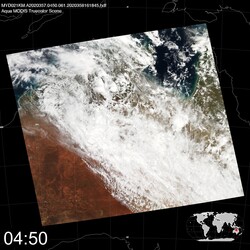 Level 1B Image at: 0450 UTC