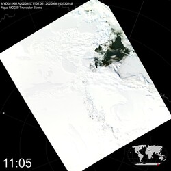 Level 1B Image at: 1105 UTC