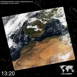 Level 1B Image at: 1320 UTC