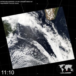 Level 1B Image at: 1110 UTC