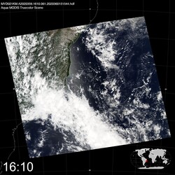 Level 1B Image at: 1610 UTC