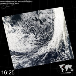 Level 1B Image at: 1625 UTC