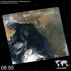 Level 1B Image at: 0850 UTC