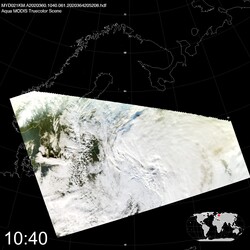 Level 1B Image at: 1040 UTC