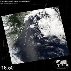 Level 1B Image at: 1650 UTC