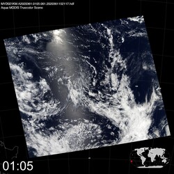 Level 1B Image at: 0105 UTC