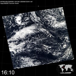 Level 1B Image at: 1610 UTC